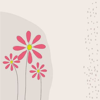 花丛花草创意图案