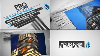 公司企业宣传片展示AE模板