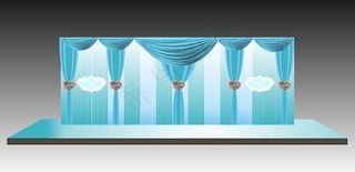 婚礼背景板装饰