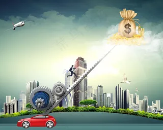 金融企业背景模板