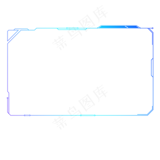科技元素边框高清图