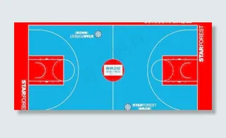 篮球场素材图片