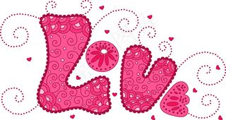 情人节快乐艺术字