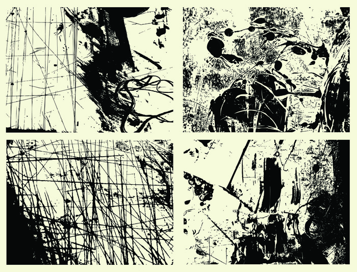 潮流斑驳做旧效果背景矢量素材