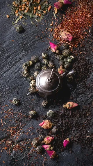 茶壶高清摄影图片