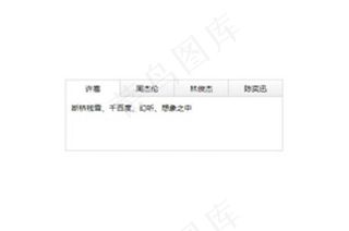 JS网站常用简洁TAB选项卡