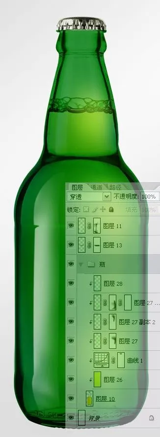 啤酒瓶图片