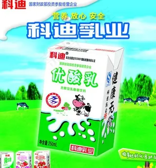 科迪乳业 科迪牛奶图片