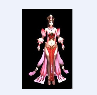 古代超细腻美女模型