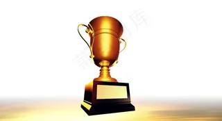金色的奖杯图片