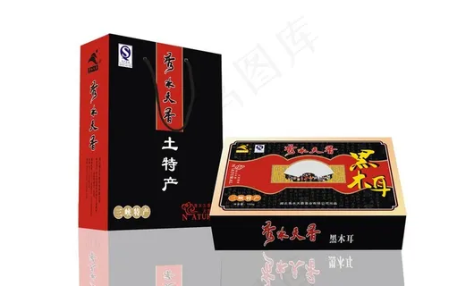 黑木耳花菇包装图片