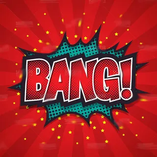 时尚爆炸贴设计矢量