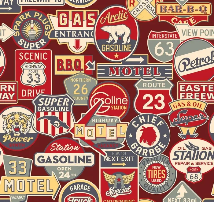 动物标签图片ai矢量模版下载