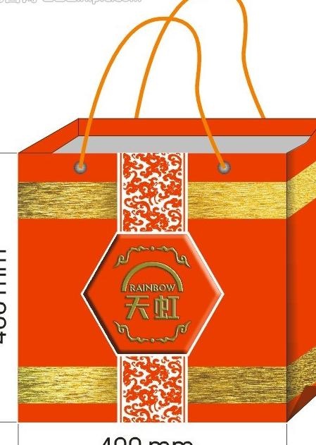 手提袋设计图片cdr矢量模版下载