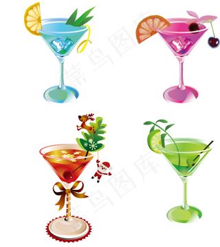 清凉漂亮的夏日饮品