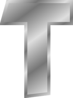 字母银夹的艺术效果