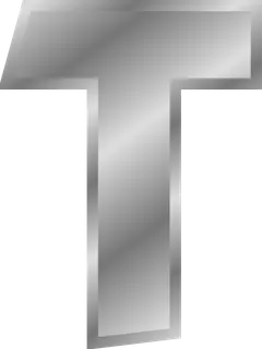 字母银夹的艺术效果