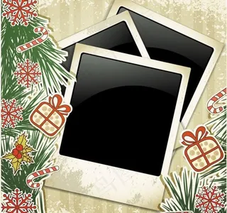 圣诞节贺卡矢量素材