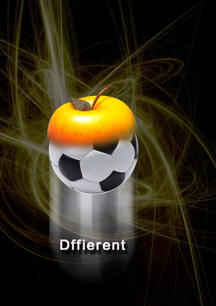 足球苹果蒙版(835X1181(DPI:150))psd模版下载