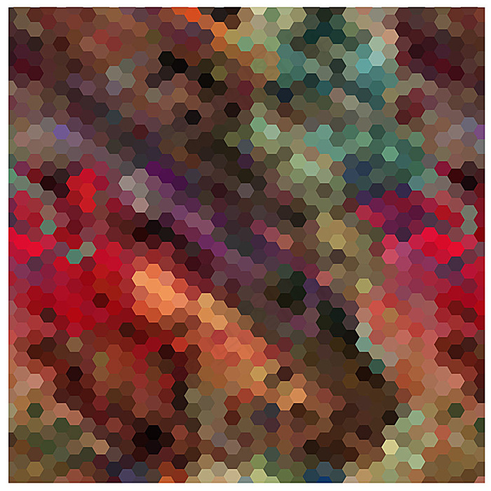 炫彩马赛克背景