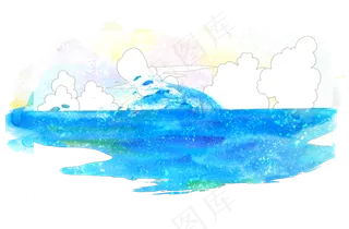 彩色墨迹笔刷PNG透明背景免扣素材