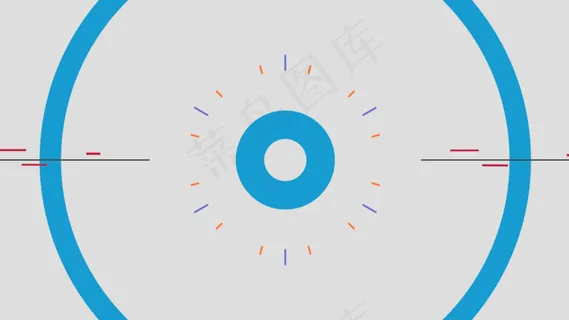 MG动画线条汇聚企业LOGO片头PR模板MG动画线条汇聚企业