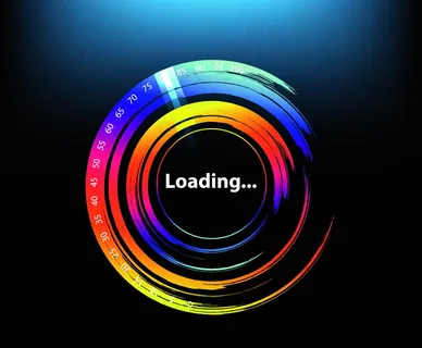 绚丽指标光圈矢量图下载