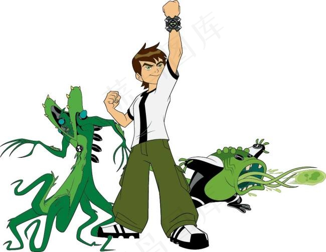 BEN10矢量图ai矢量模版下载