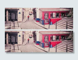 文艺街头女装男装海报背景素材