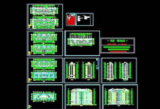 小高层住宅CAD详图经典实例2