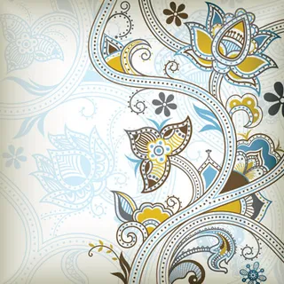 特别是蝴蝶花纹矢量