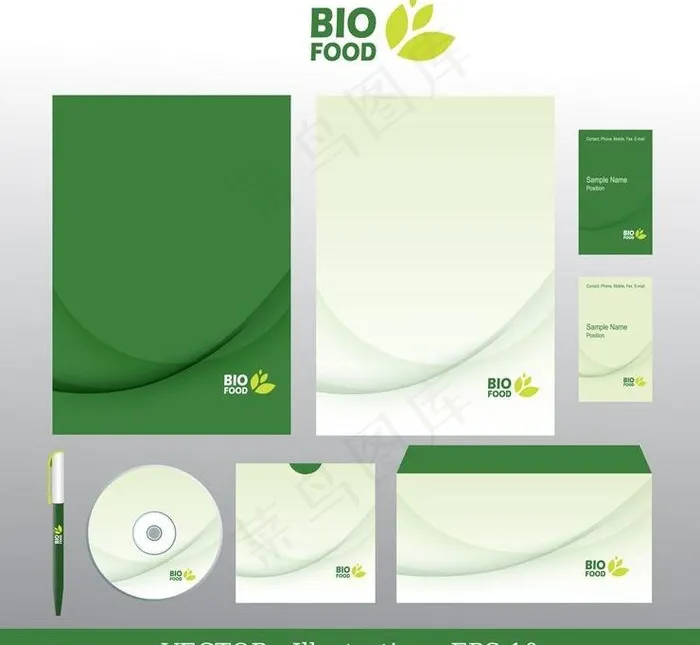 整体vi包装企业形象图片eps,ai矢量模版下载