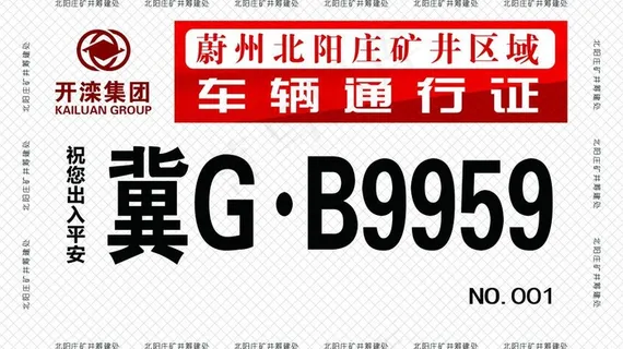 车辆通行证图片