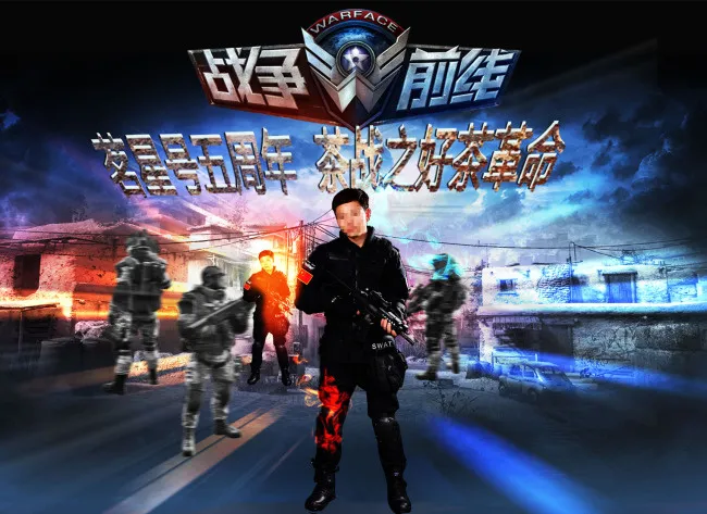 战争题材 海报psd模版下载