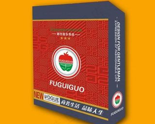 都市商务男装手提袋（展开图）图片