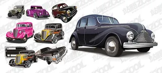 各种经典汽车矢量素材