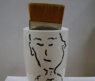 自画像 创意杯图片