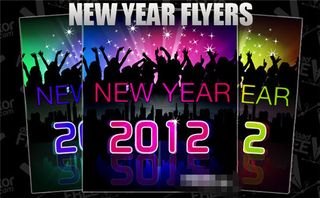 新年欢乐派对素材