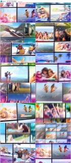 2017年夏天旅游回忆照片墙开场A...