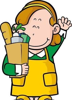 家庭主妇 做家务 日本女性人物矢量...