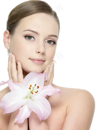 整容美容面膜化妆品背景