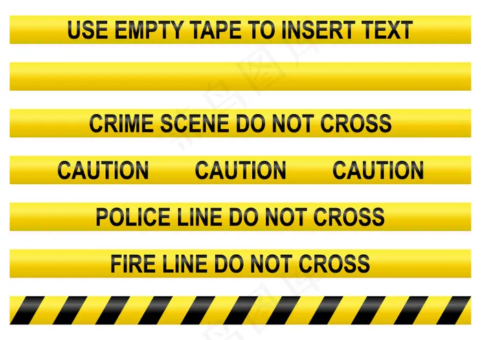 交通警示牌矢量素材ai矢量模版下载
