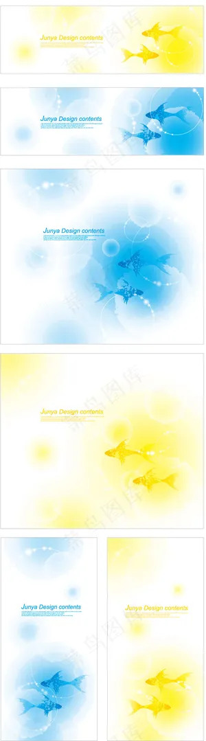 写实抽象鱼BANNER旗帜矢量图 ... 写实抽象鱼BANNER旗帜矢量图 ...