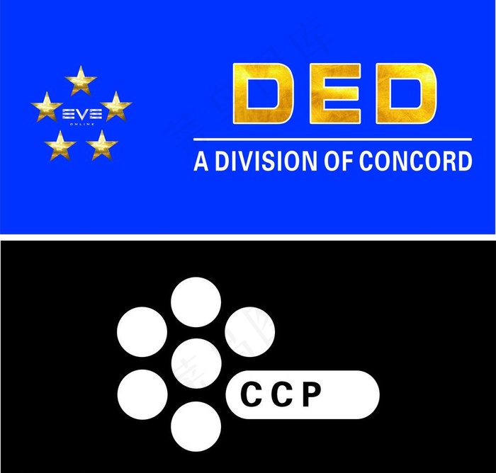 EVE车贴cdr矢量模版下载