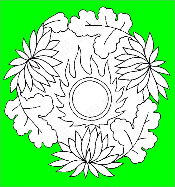 吉祥图纹 矢量CDR_34cdr矢量模版下载