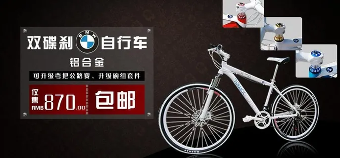 宝马自行车图片