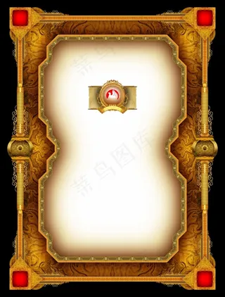 古建筑海报背景图