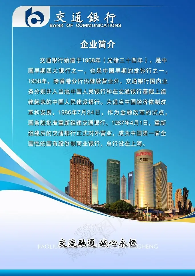 交通银行图片(3150X4724(DPI:100))psd模版下载