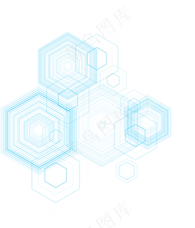 卡通科技光效装饰线条