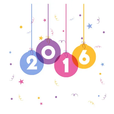 2016春节字体设计ai矢量模版下载